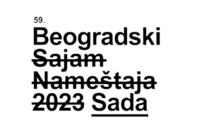 Belgrade Furniture Fair logo 2023