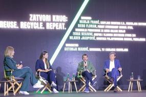 Diego Florian, FSC Adria-Balkan, speaks at Greencajt