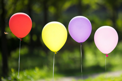 Celebration forest balloons 