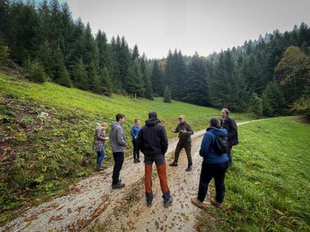 Field visit Velike Lašče