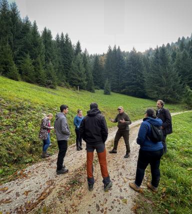 Field visit Velike Lašče