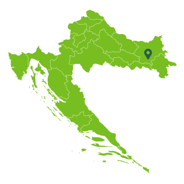 Green map Croatia 