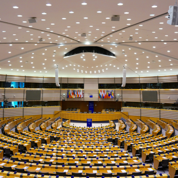 EU Parliament indoor